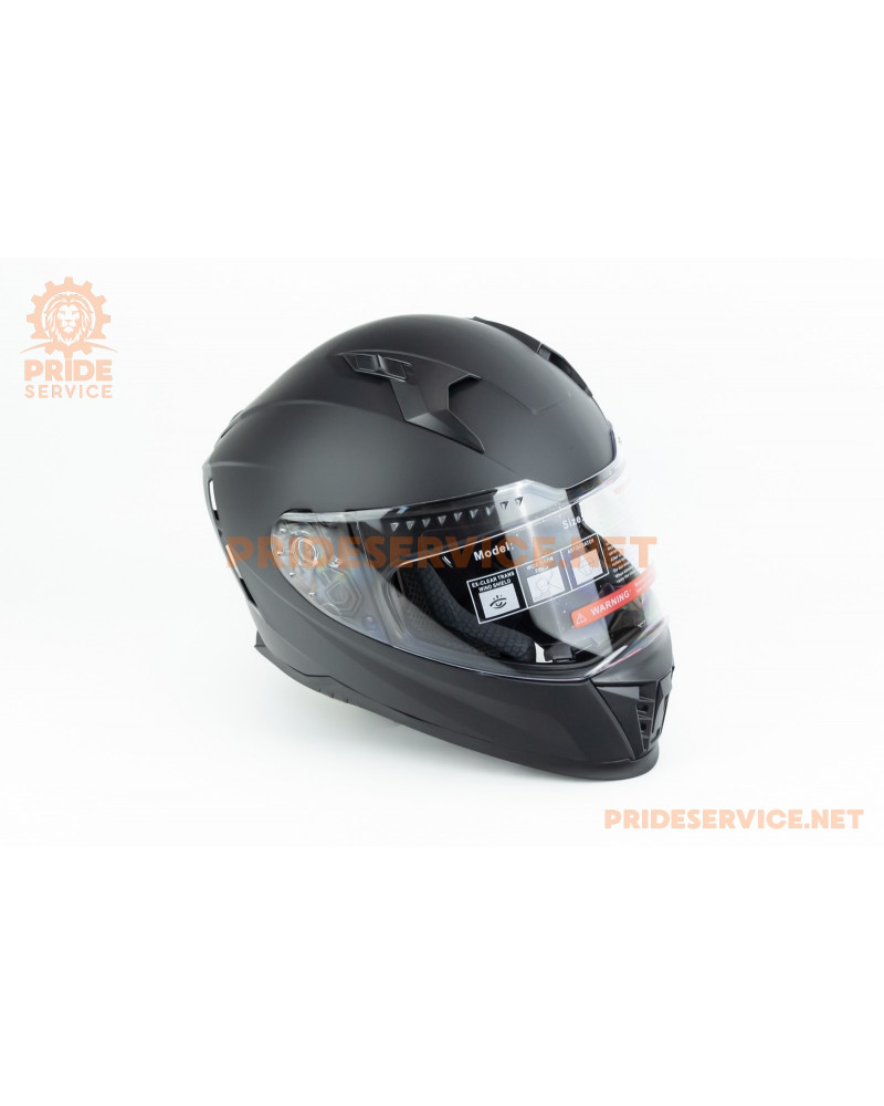 Шолом інтеграл, висувні сонцезахисні окуляри M69 М (57-58см), чорний мат