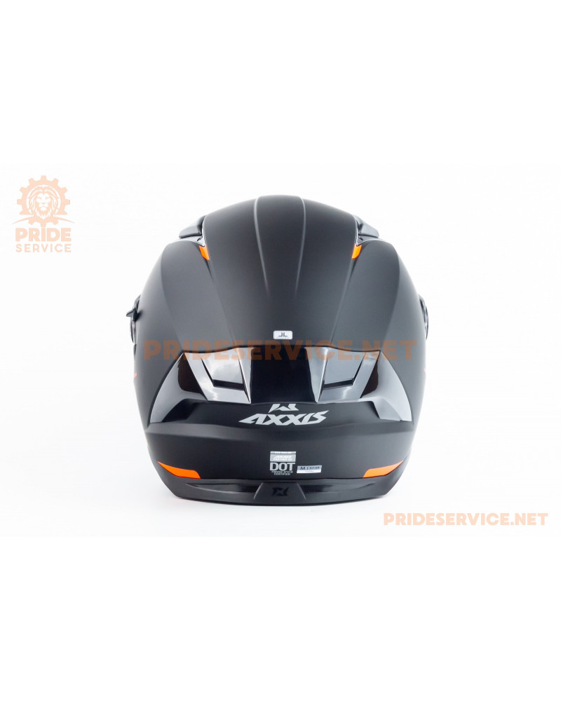 Шолом інтеграл (стандарт DOT/ECE), висувні окуляри PANTHER SV М (57-58см), чорний мат