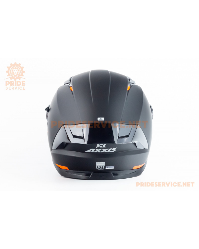 Шолом інтеграл (стандарт DOT/ECE), висувні окуляри PANTHER SV L (59-60см), чорний мат