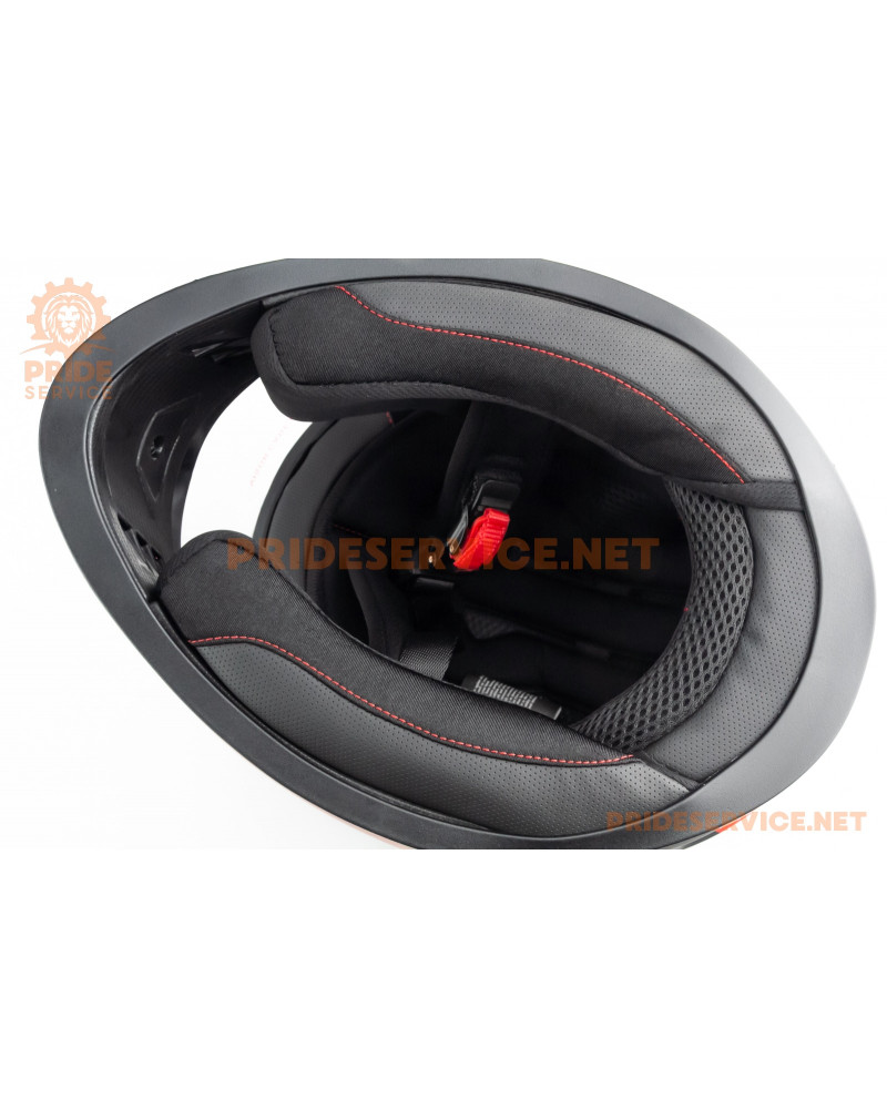 Шолом інтеграл М65 S (55-56см), чорно-червоний мат