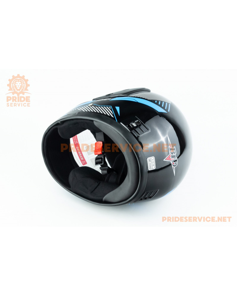 Шолом інтеграл BLD-825B S (55-56см), чорно-синій