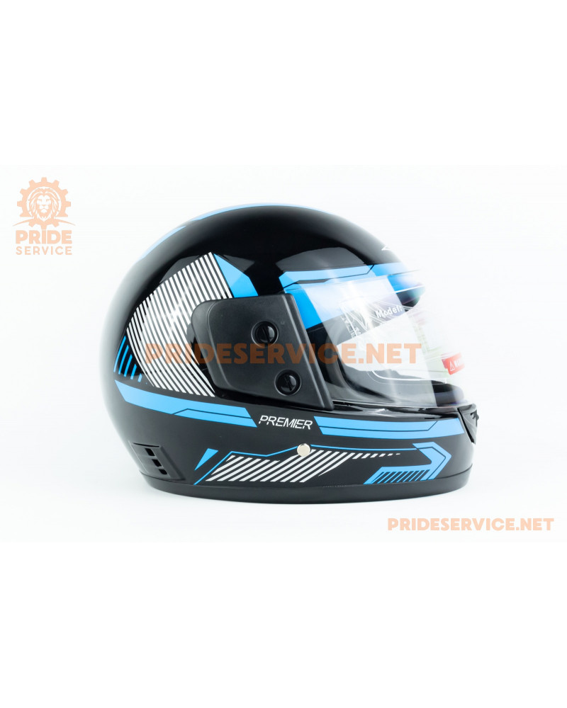 Шолом інтеграл BLD-825B S (55-56см), чорно-синій