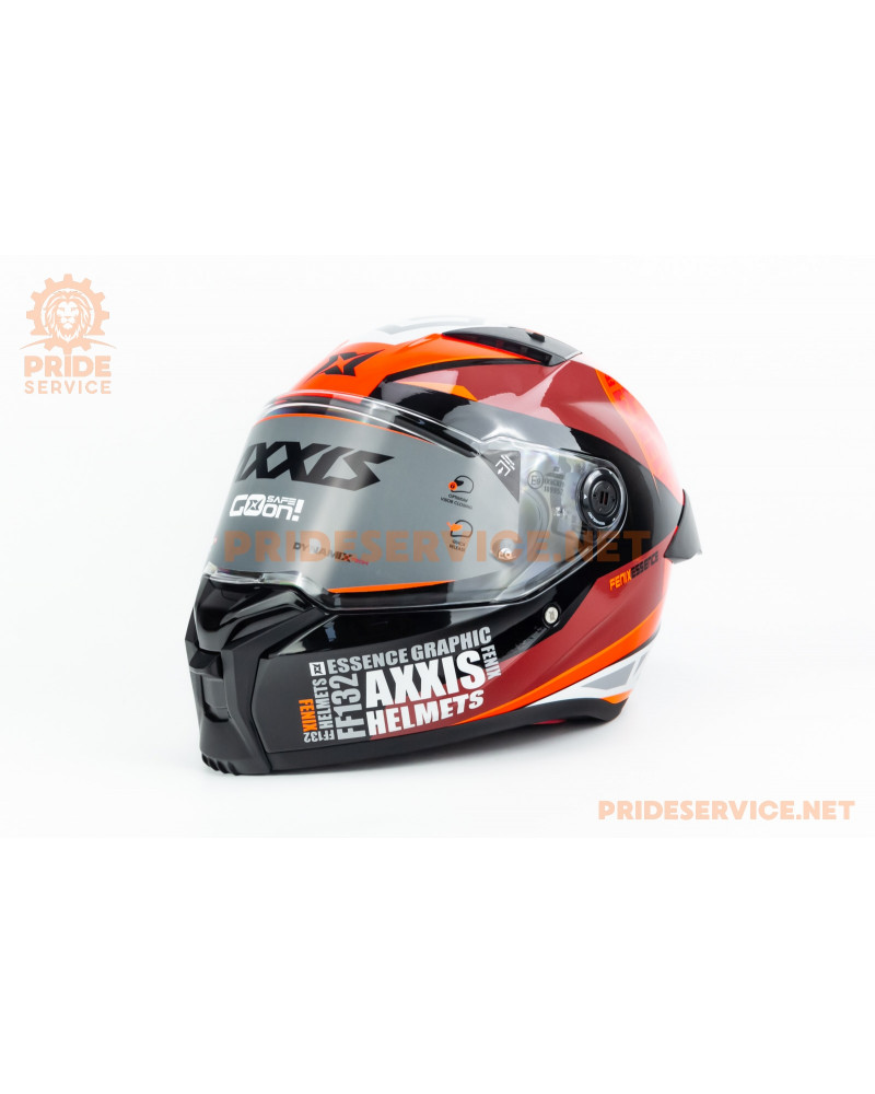 Шолом інтеграл FENIX Essence (стандарт DOT/ECE) L (59см), чорно-червоний Шолом інтеграл FENIX Essence (стандарт DOT/ECE) L (59см), чорно-червоний