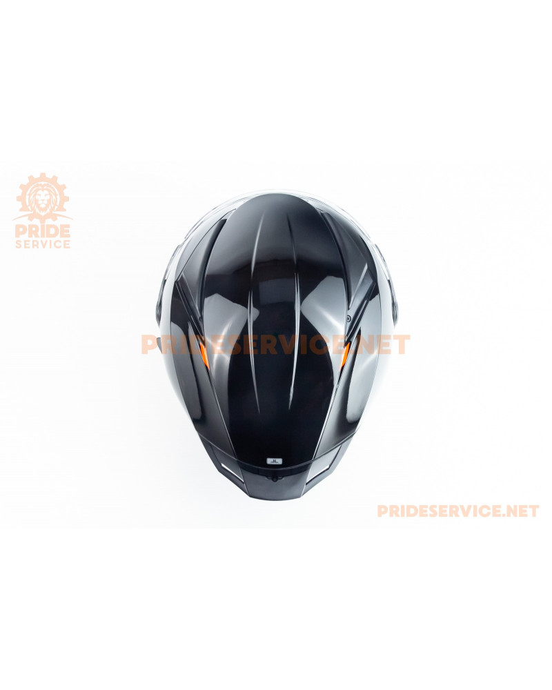 Шолом інтеграл (стандарт DOT/ECE), висувні окуляри PANTHER SV S (55-56см), чорний