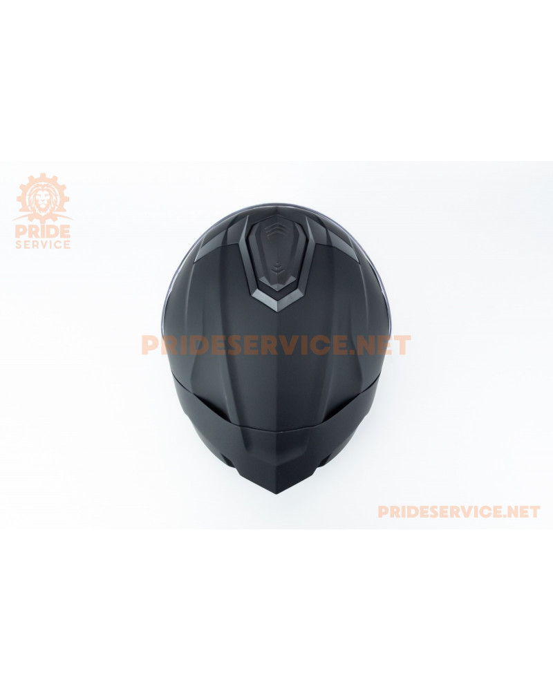 Шолом модуляр з відкидним підборіддям (стандарт DOT), висувні окуляри GLX-912 S (55-56см), чорний мат