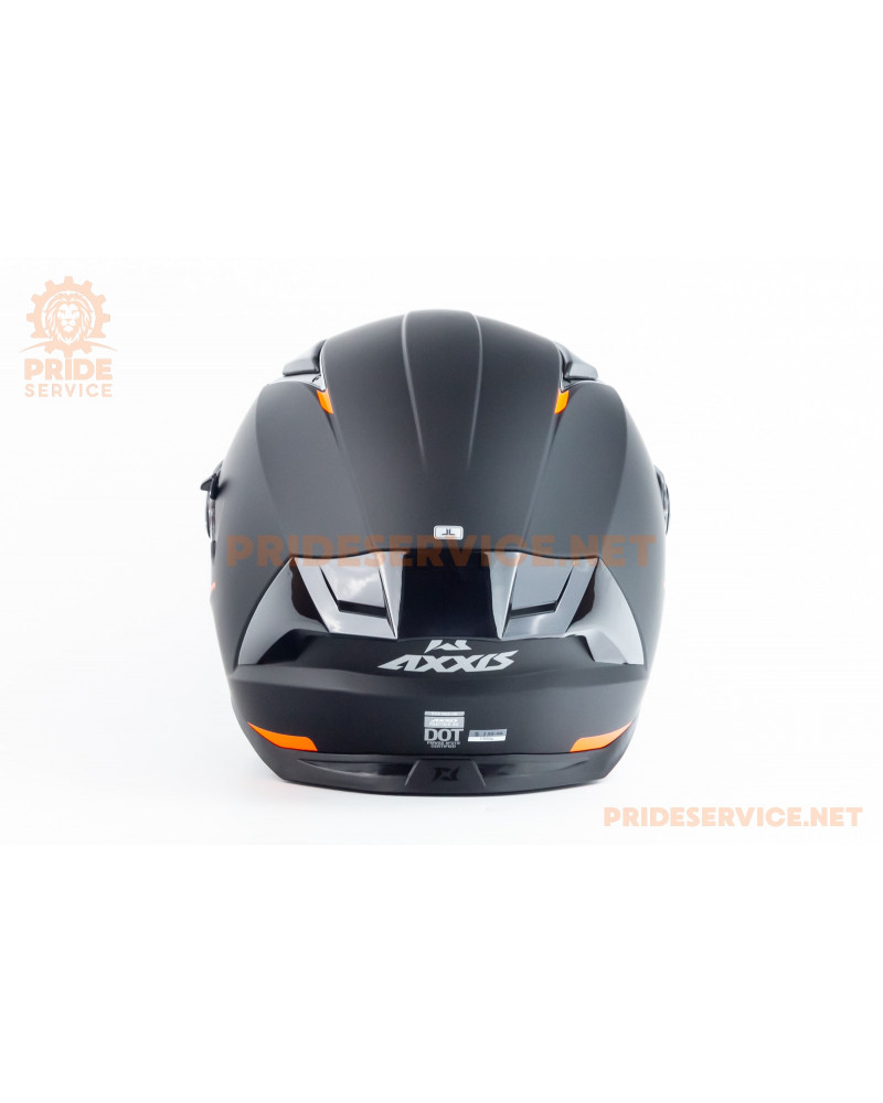 Шолом інтеграл (стандарт DOT/ECE), висувні окуляри PANTHER SV S (55-56см), чорний мат