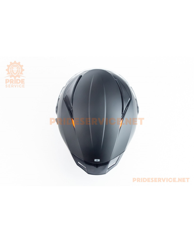 Шолом інтеграл (стандарт DOT/ECE), висувні окуляри PANTHER SV S (55-56см), чорний мат