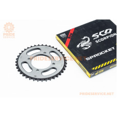 Зірка задня RS125-428-39T-d-64; 4отв.*80мм "гартована" (V200N)