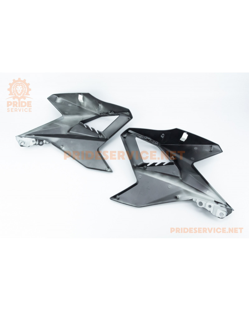 Tekken New Пластик-боковой передній лев., прав.. к-кт 2шт, графітно-зелений