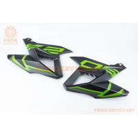 Tekken New Пластик-боковой передній лев., прав.. к-кт 2шт, графітно-зелений