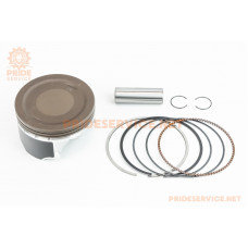 Tekken 300 Поршень к-кт 4T CB/CG, 300 STD, 75мм 172/175Fмм Zongshen PR (висота 43мм, палець 16мм) (кільця ATG, біла коробка)
