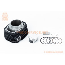 Tekken 250 Циліндр к-кт (цпг) CB250cc- 71мм (висота циліндра 85/107мм) (палец 17мм), чорний (ZS171FMM)