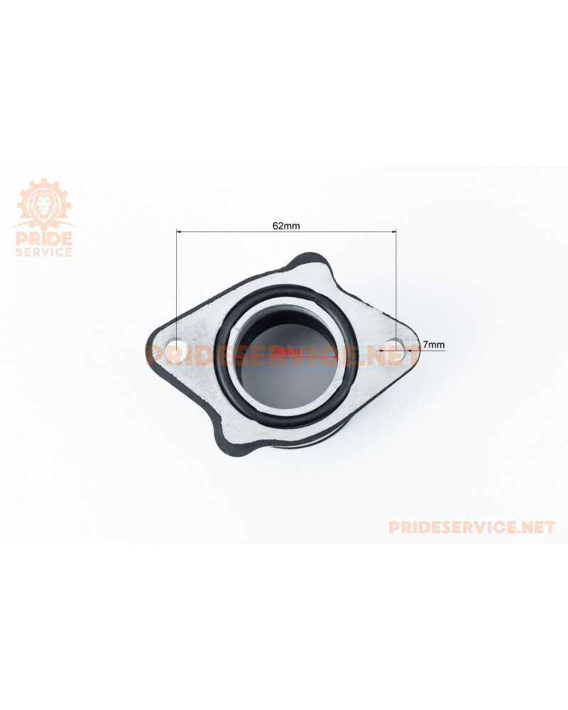 Tekken New 250 Патрубок карбюратора прорезиненный 166Fмм