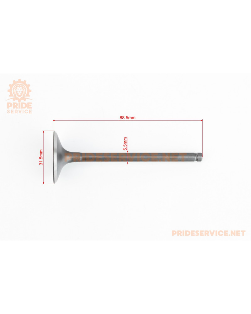 Tekken 300/CRF-250 New Клапан впускний (H-88,5; D-31,5) 172/175Fмм Zongshen PR