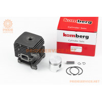 Циліндр к-кт (цпг) 34мм (палець 8мм) (без різьби під шпильки) Stihl FS-38/45/55, мм55, BT45