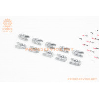 Набір алюмінієвих вушок (вставок) на шпульку к-кт 10 шт