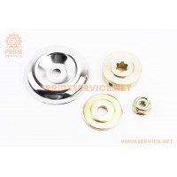 Ремонтний комплект нижнього редуктора (гайка, шайба, фланці), к-кт 4шт