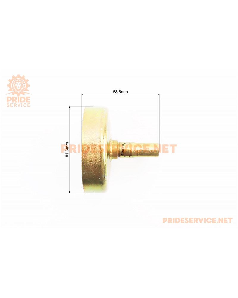 Тарілка зчеплення 9T + підшипник + стопорне кільце, к-кт