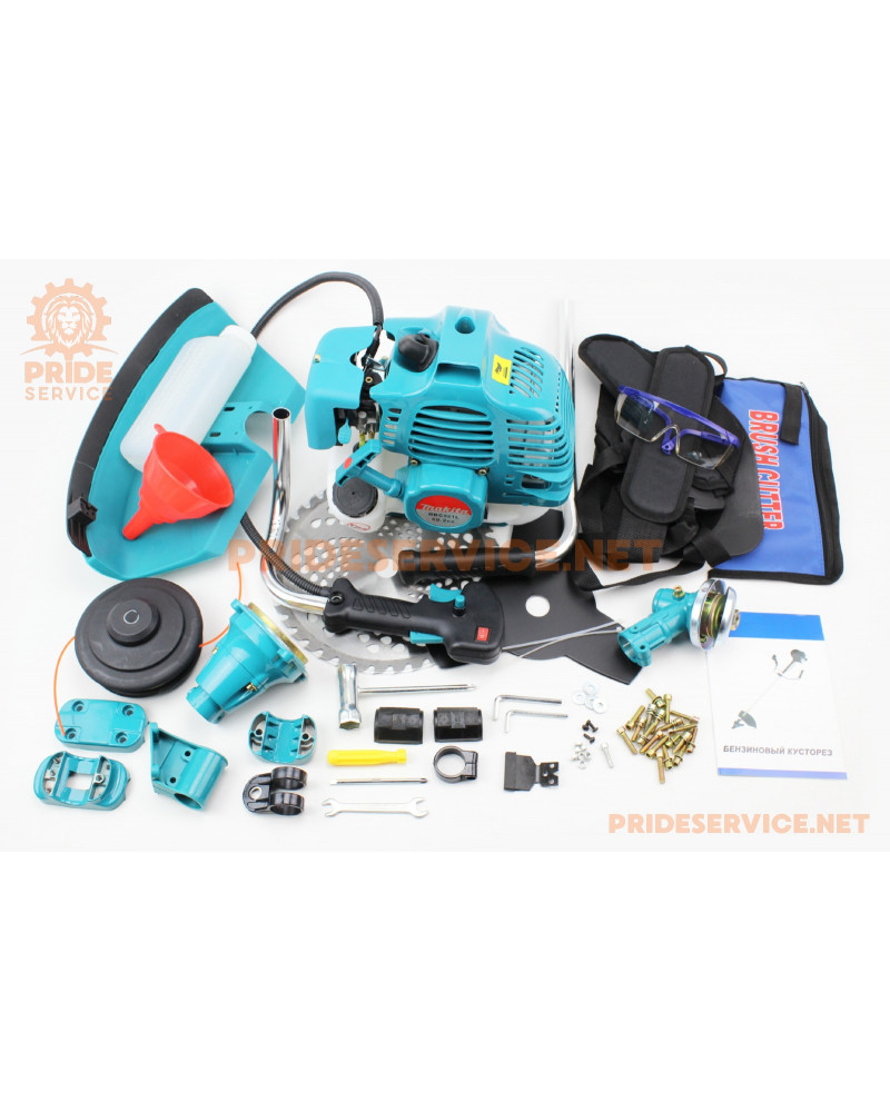 Тример (мотокоса) MAKITA 1E40F-5 - 2,9кВт (шпуля-1шт+ніж 3Т-1шт+40Тпоб-1шт, труба D-28mm x 9T)