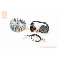 Ротор магнето 1E32F + котушка запалювання к-кт