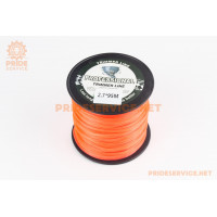 Струна косильна d-2,7mm, 95м "зірка" (різні кольори)