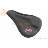 Чохол на сидіння, з м'якою поролоновою вставкою, чорний "GEL"