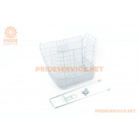 Кошик передній 26" (дріт), білий JL-CK055