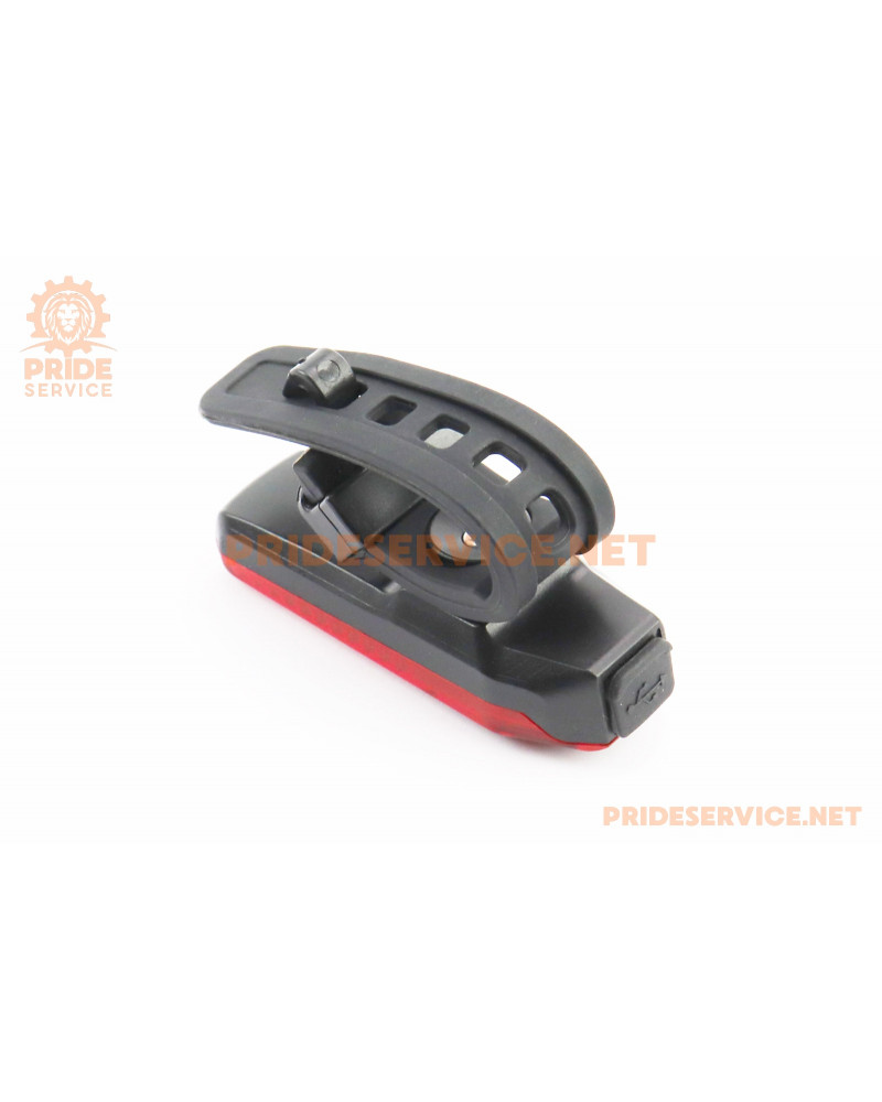 Ліхтар задній 12 діодів 120 lumen, Li-ion 3.7V 300mAh зарядка від USB, вологозахисний, ZH1608