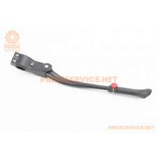 Підніжка 24-29" задня, телескопічна, кріпл. за перо рами, алюмінієва, чорна HS-042