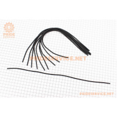 Гумка ніпеля 370мм, чорна 10шт к-кт