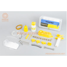 Набір для прокачування гідравлічних гальм Shimano та Tektro (латунні адаптери)