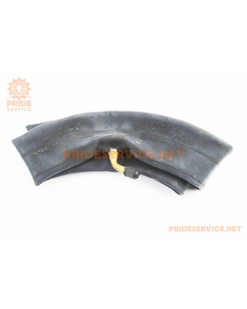 Камера 12"х1/2х2 1/4 з кривим ніпелем (Schrader AV)