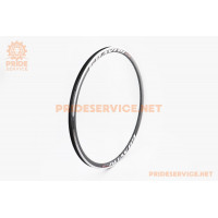 Обід 28" (622x19) V-brake "крапля", 14Gх36H алюмінієвий, чорний "GRAVITY" ZLA-015B