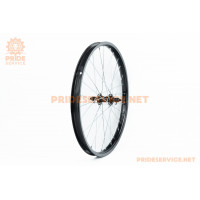 Колесо 20" переднє, втулка 14Gx28H чорне