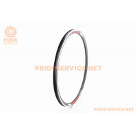 Обід 26" (559x19) V-brake "крапля", 14Gх36H алюмінієвий, чорний "GRAVITY" ZLA-015B