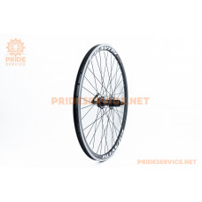 Колесо 26" заднє Disk-brake, обід "крапля" та втулка Neco (MS37R) 14Gx36H алюмінієві, під касету 8-9зв, кріпл. ексцентрик, "GRAVITY"