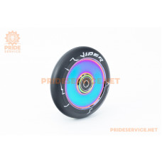 Колесо трюкового самоката 110мм, алюмінієве, пром-підшипники 608 (8х22х7) 2RS, хаміліон