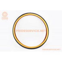 Шина 28"х1,75 (47-622) дорожня (помаранчевий борт) "кубик" SV107