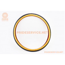 Шина 28"х1,75 (47-622) дорожня (помаранчевий борт) "кубик" SV107