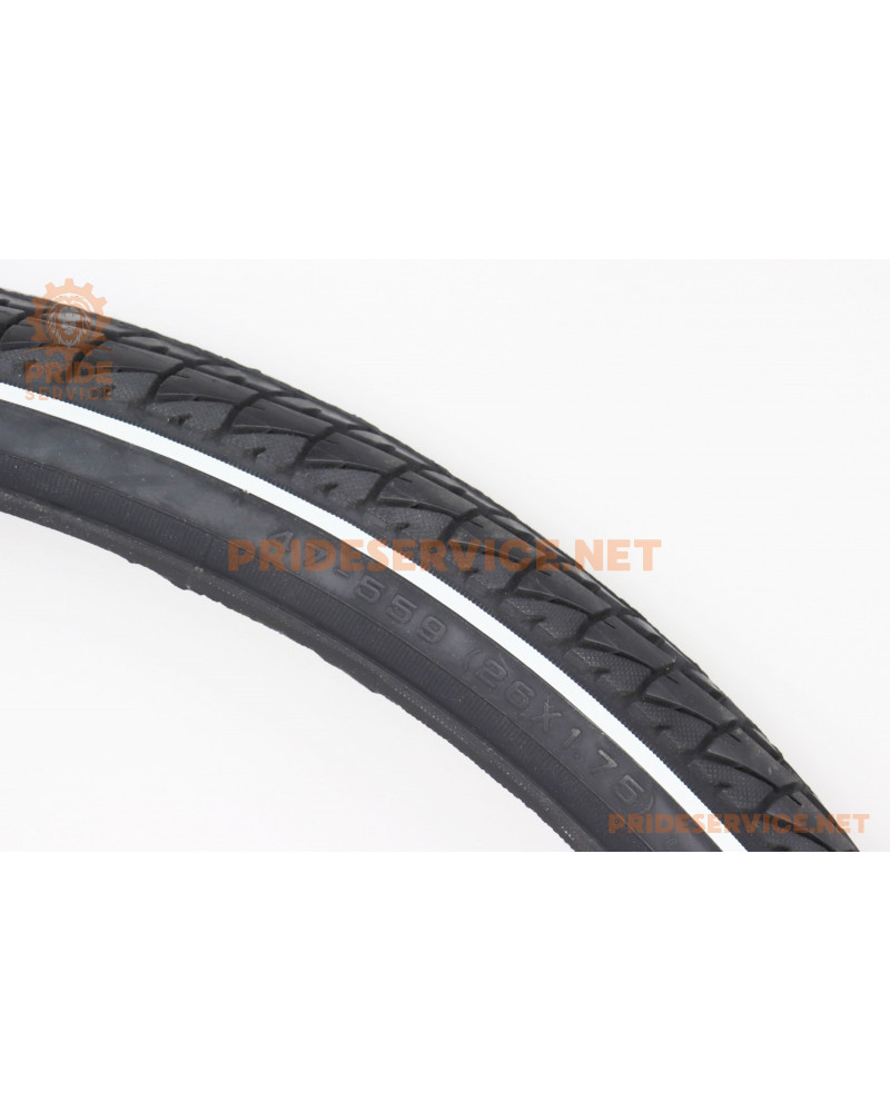 Шина 26"x1,75 (47-559) дорожня з світловідбиваючою смугою SKIP С1446