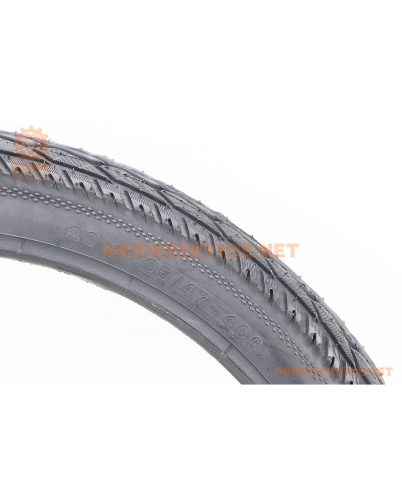 Шина 20"х1,95 (47-406) дорожня (Hippo skin захист 3ст.) MAKO SHARK H-5113