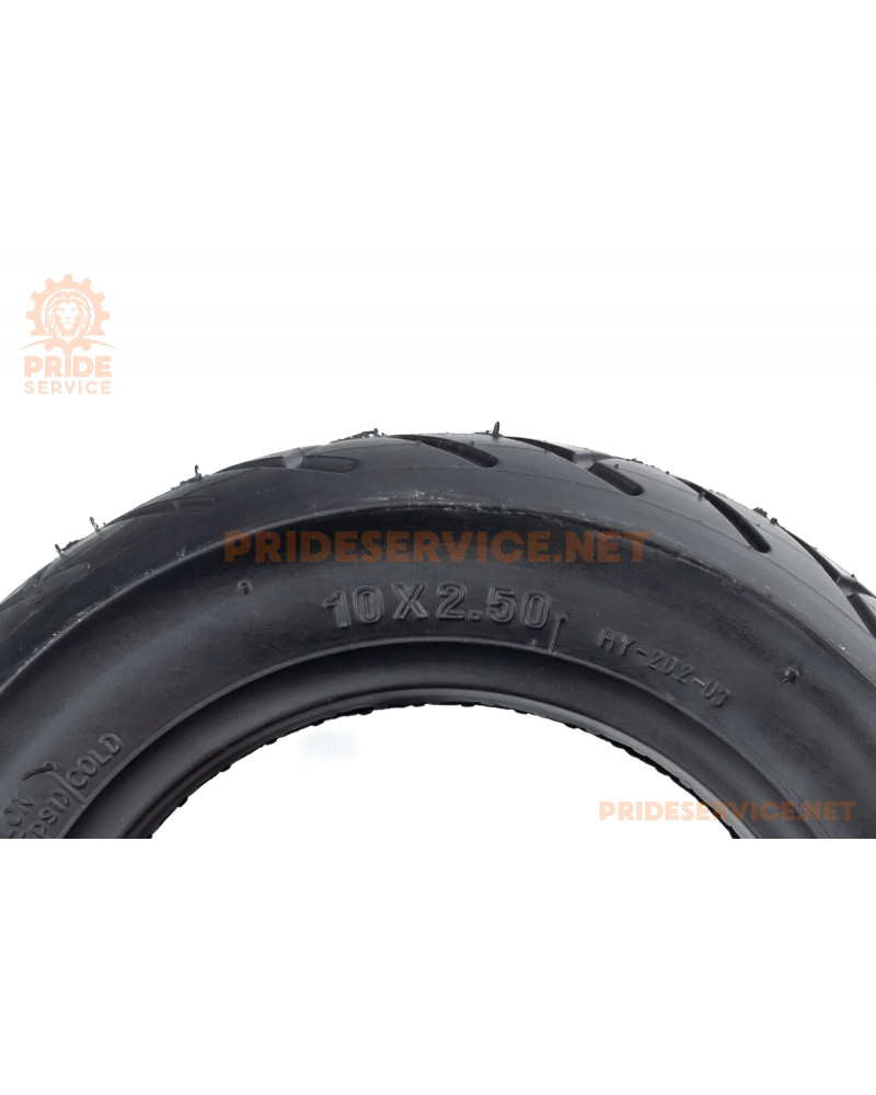 Шина на міні-сигвей/електросамокат 10"х2,5 cликова HY-202