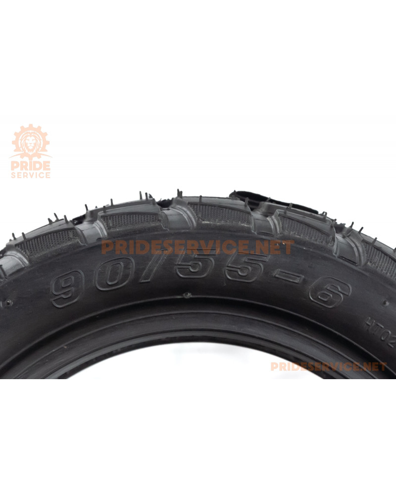 Шина 90/55-6" безкамерна, шипована HT-027 (електросамокат)
