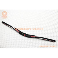 Кермо MTB 31,8x620мм, алюмінієве, чорне 101BT