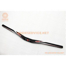 Кермо MTB 31,8x620мм, алюмінієве, чорне 101BT