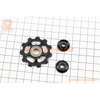 Ролик перемикача ланцюга заднього 11T, пром-підшипник 689ZZ, алюмінієвий, чорний KL-4011А