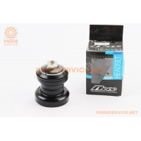 Кермова колонка BMX 1-1/8" (34/28,6x34/30) безрізьбової вилки, чорна H879