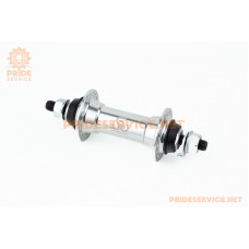 Втулка передня MTB алюмінієва 14Gx36H, V-brake, 2 пром-підшипники 6000 2RS, кріпл. гайка, U-B01F