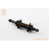 Втулка задня MTB 14Gx36H під вільнобіг, Disk-brake (різьба), кріпл. гайка чорна SF-A07R