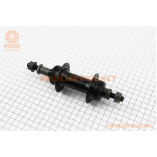 Втулка задня MTB 14Gx36H під вільнобіг, Disk-brake (різьба), кріпл. гайка чорна SF-A07R